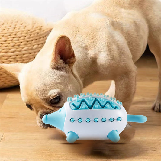 Phedgehog Dog Toy with Food Dispensing & Tooth Cleaning