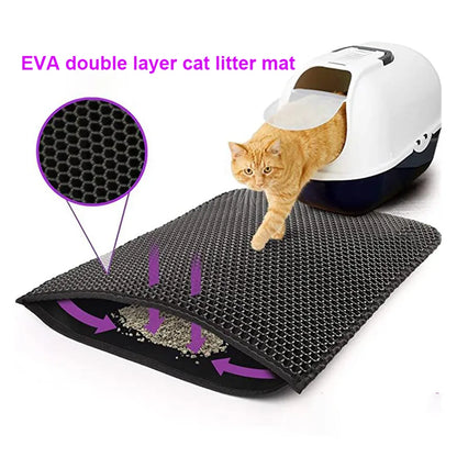 Double layered waterproof toilet mat - Beloved Tails